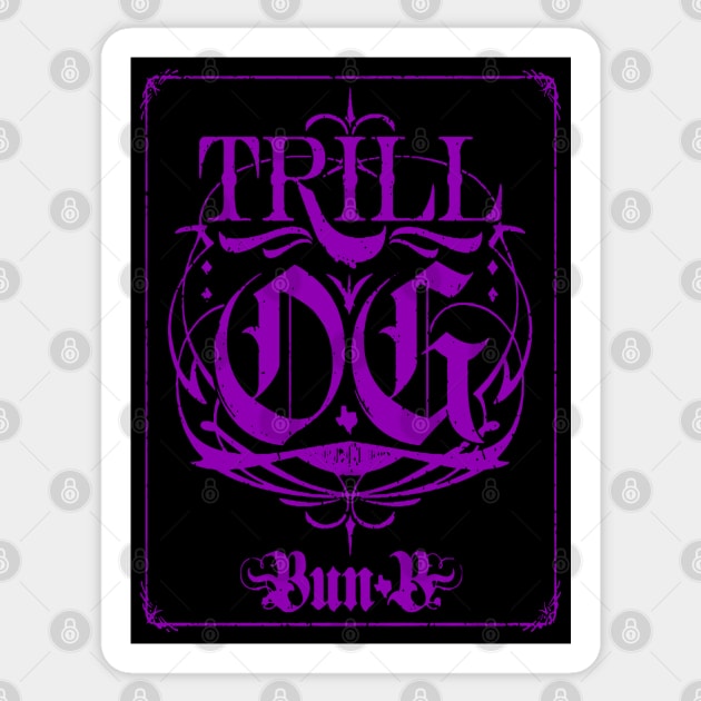 TRILLOGprpl3 Sticker by undergroundART